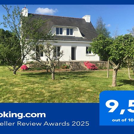 Maison Bretonne 7 Personnes Mellac Bagian luar foto