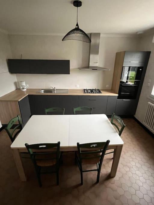 Maison Bretonne 7 Personnes Mellac Bagian luar foto
